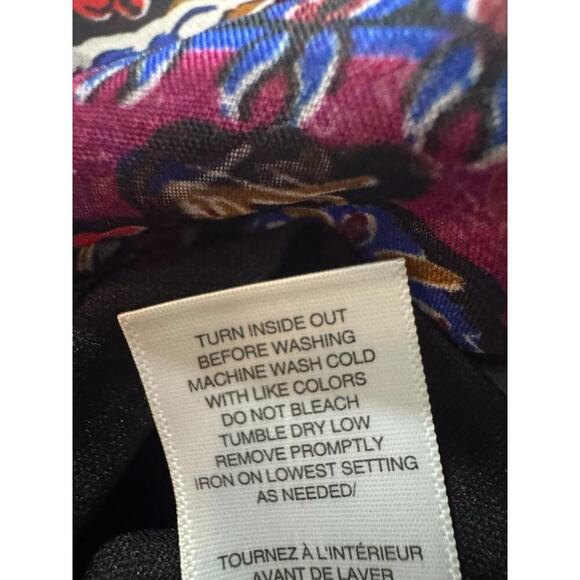 Julia Jordan Dress Multicolored Midi Size 8 Tiered NWT - Picture 5 of 14